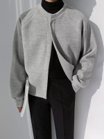 Solide Raglan Mouw Jas