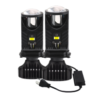 Infitary 12 36V paar H4 LED projector koplamp 6500K 55W koplamp universeel voor autos en motorfietsen IP68 waterdic