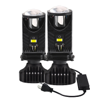 Infitary 12 36V Paar H4 LED projectorkoplamp 6500K 55W Universeel voor auto's en motorfietsen IP68 waterdicht