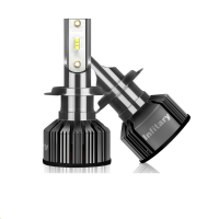 Infitary H7 H4 LED Autokoplampen Lampen 12V Wit 6500K COB Mini mistlampen Koplampen Universeel