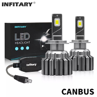 Infitary LED Autolampen voor Auto en Vrachtwagen Koplampen 130W 5600LM 12V 24V H7 H4 Op Superheldere Licht