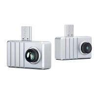 Infrarood thermische camera Type C mobiele telefoon plug and play 80×62 45°/90° gezichtsveld ondersteunt foto  en video 