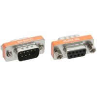 Inline Nullmodemadapter 9pol St/Bu