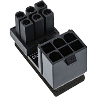InLine Stroom Adapter [1x ATX stekker 6 polig   1x ATX bus 6 polig] Meerdere kleuren