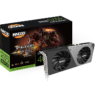 INNO3D GeForce RTX 4070 SUPER TWIN X2 grafische kaart 1x HDMI 2.1, 3X DisplayPort, DLSS 3