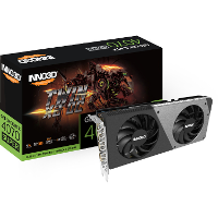 INNO3D GeForce RTX 4070 SUPER TWIN X2 OC grafische kaart DLSS 3, 3x DisplayPort, 1x HDMI 2.1