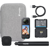 Insta360 X3 Advanced Combo videocamera Wi Fi, Bluetooth, 64GB
