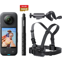 Insta360 X3 Fiets Combo videocamera Wi Fi, Bluetooth, 64GB