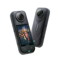 Insta360 X5 360° 8K Actiecamera Drie AI chip Verwisselbare lens Waterdicht Uitstekende prestaties bij weinig licht Geïnt