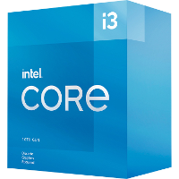 Intel® Core i3 10105F, 3,7 GHz (4,4 GHz Turbo Boost) 
