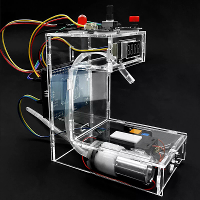 Intelligente Waterdispenser Kit Aanpasbare Timing Aanraakgeactiveerd Digitale Weergave Noodstopknop LED Status Indicator