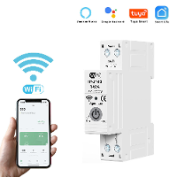 Intelligente WiFi stroomonderbreker meter, beoordeeld voltage AC230 Bescherming tegen overbelasting Lightnin Overstroom