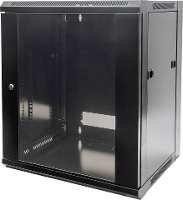 Intellinet 711869 19inch patchkast (b x h x d) 570 x 635 x 450 mm 12 HE Zwart (RAL 9005)
