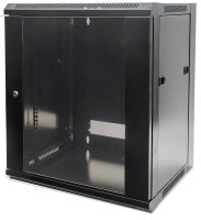 Intellinet 711883 19inch patchkast (b x h x d) 570 x 635 x 600 mm 12 HE Zwart (RAL 9005)