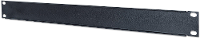 Intellinet 712675 19 inch Afdekking voor patchkast 1 HE Zwart (RAL 9005)