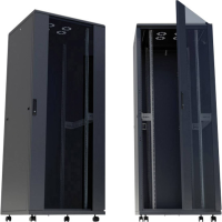 Intellinet 713467 19inch patchkast (b x h x d) 600 x 1728 x 800 mm 36 HE Zwart (RAL 9005)