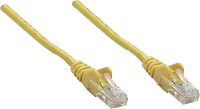 Intellinet 739818 RJ45 Netwerkkabel, patchkabel CAT 6 S/FTP 0.25 M Geel Folie afscherming, Afscherming gevlochten, Halogeenvrij 1 stuk(s)
