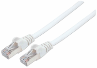 Intellinet 741392 RJ45 Netwerk Aansluitkabel S/FTP 3 m Wit Halogeenvrij