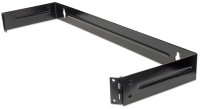 Intellinet Aufklappbare 19 Wandbefestigung 1HE Schwarz 19inch frame (b x h x d) 492 x 45 x 148 mm 1 HE Zwart