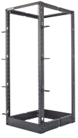Intellinet Intellinet 19 Laborgestell 4 Pfosten 26HE Flatpack schwarz 19 inch frame (b x h x d) 515 x 1295 x 559 mm 26 HE Zwart (RAL 9005)