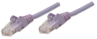 Intellinet 453509 RJ45 Netwerk Aansluitkabel CAT 5e U/UTP 7.5 M Lila