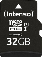 Intenso 32GB microSDHC Performance microSD kaart 32 GB Class 10 UHS I Waterdicht