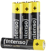 Intenso 7501414 AAA batterij (potlood) Alkaline 1250 mAh 1.5 V 4 stuk(s)
