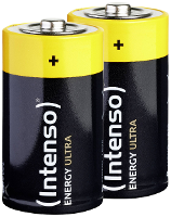 Intenso 7501442 D batterij (mono) Alkaline 1.5 V 12000 mAh 2 stuk(s)