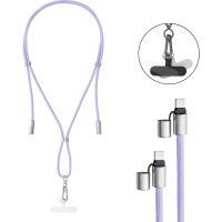 Intenso 7991003 USB C kabel USB 2.0 USB C stekker, USB C stekker 1.65 M Lila Telefoonkoord