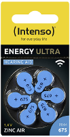 Intenso Batterij voor hoortoestel PR44 675 1.45 V 6 stuk(s) 540 mAh Zink lucht 7504446