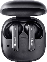 Intenso Buds Pro T500HAE schwarz In Ear oordopjes Bluetooth Zwart Noise Cancelling Waterafstotend Mobiele telefoon