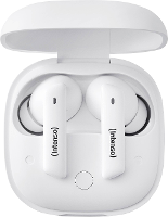Intenso Buds Pro T502HAE weiß In Ear oordopjes Bluetooth Wit Noise Cancelling Waterafstotend Mobiele telefoon