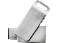 Intenso cMobile Line USB stick 128 GB Zilver 3536491 USB C 3.2 Gen 1, USB A 3.2 Gen 1