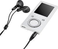 Intenso Intenso MP3 Videoplayer 64GB Music Walker MP3 speler 64 GB Wit Bluetooth