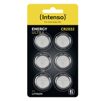 Intenso Knoopcel CR2032 3 V 6 stuk(s) 220 mAh Lithium 7502436