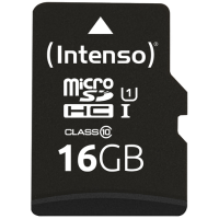 Intenso microSD 16GB UHS I Perf CL10 geheugenkaart