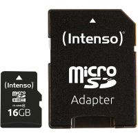 Intenso microSDHC 16GB Class 10 geheugenkaart