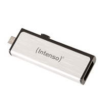 Intenso Mobile Line USB stick smartphone/tablet Zilver 8 GB USB 2.0, Micro USB 2.0