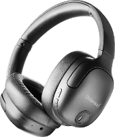 Intenso Over Ear O400HA black 3740400 Over Ear koptelefoon Computer Bluetooth Stereo Zwart Noise Cancelling Vouwbaar