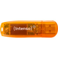 Intenso Rainbow Line USB stick 128 GB Rood (transparant) 3502491 USB A 2.0