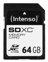 Intenso 3411490 SDXC kaart 64 GB Class 10