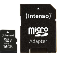 Intenso UHS I Performance microSDXC 16 GB geheugenkaart