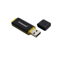 Intenso High Speed Line USB stick 128 GB Zwart, Geel 3537491 USB A 3.2 Gen 2