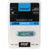 Intenso Rainbow Line USB stick 16 GB USB 2.0 Zwart 3502470