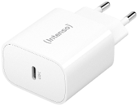 Intenso W20C USB oplader 20 W 1x USB C Wit Binnen USB Power Delivery (USB PD)