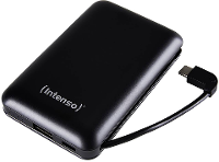Intenso XC10000 Powerbank 10000 mAh LiPo USB A, USB C Zwart Statusweergave