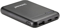Intenso XS5000 Powerbank 5000 mAh LiPo Zwart Statusweergave