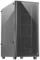 Inter Tech Inter Tech C 303 Mirror   Tower   ATX   Seitenteil mit Fenster (gehärtetes Glas) Full Tower PC behuizing Zwart