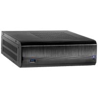 Inter Tech JX 500 Mini tower PC behuizing Zwart