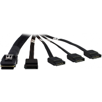 Inter Tech Kabel SFF 8087 > 4x S ATA, 1m